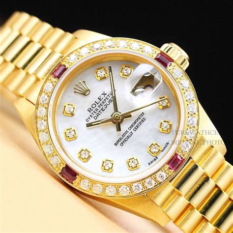 gold uhr damen rolex heinsbergsberg|Rolex woman watches.